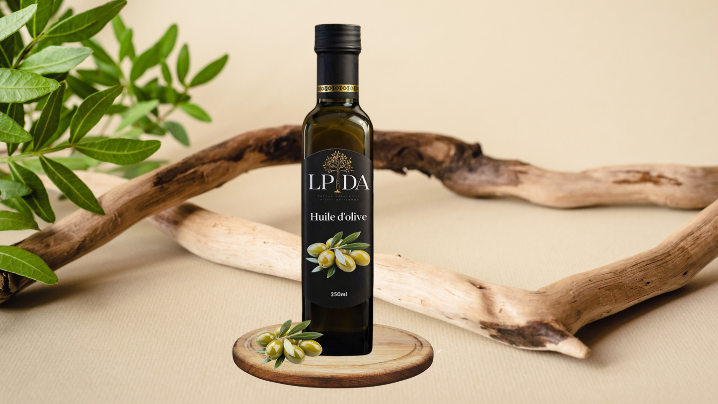 Huile d’olive sans arômes – Base pour huiles aromatisées