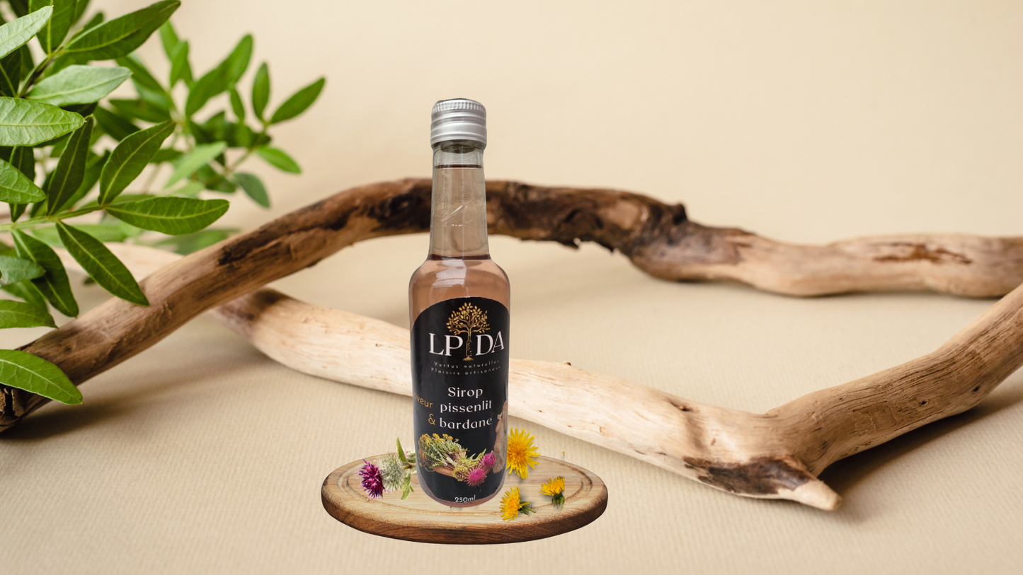 Sirop de Bardane et Pissenlit 🌼 250ml