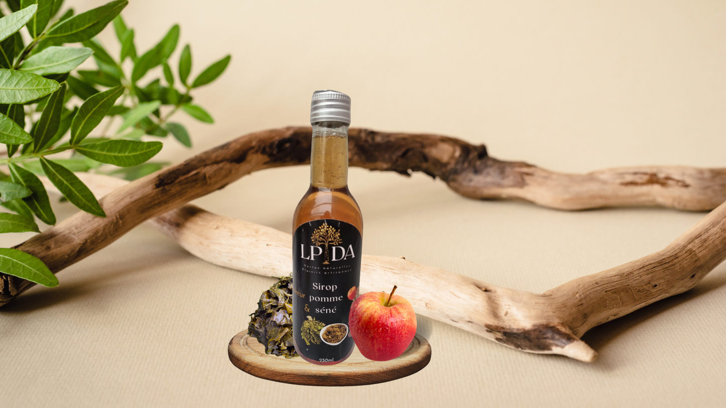 Sirop de pomme et séné 🍏 250ml