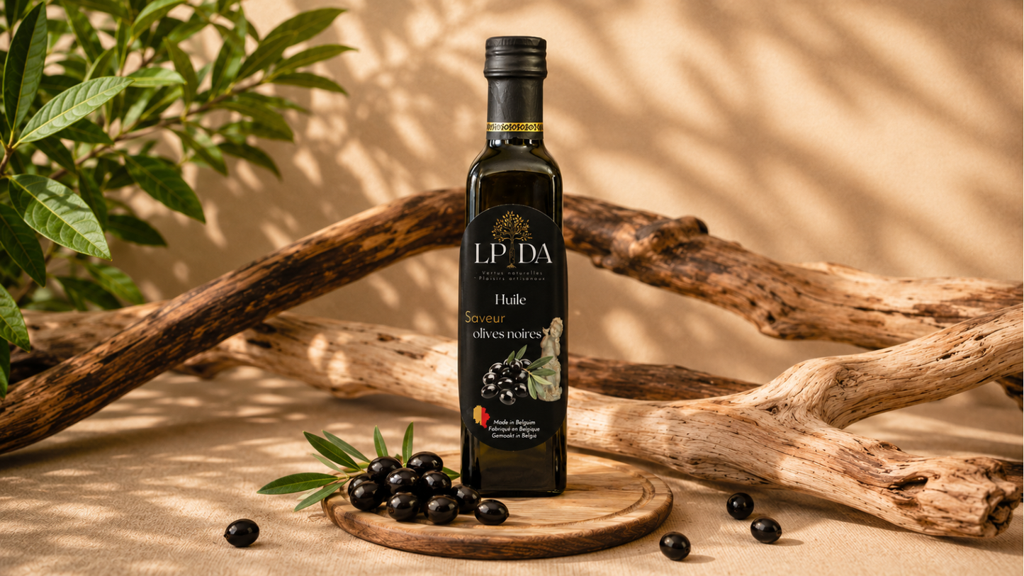 Artisanal black olive oil – Intense & Mediterranean flavor