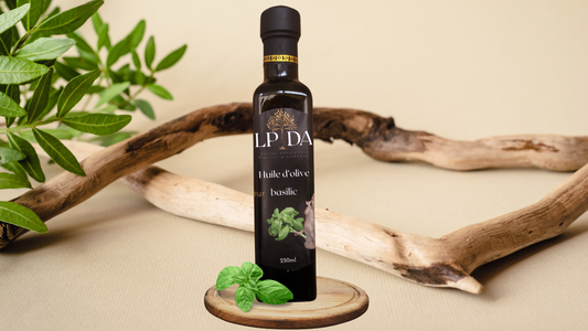 Huile d'olive de basilic 🌿 250ml