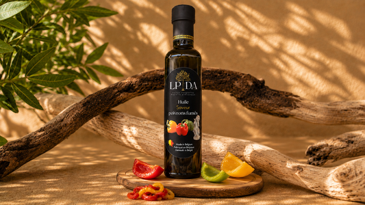 Smoked Pepper Olive Oil – Mild, Smoky Flavor
