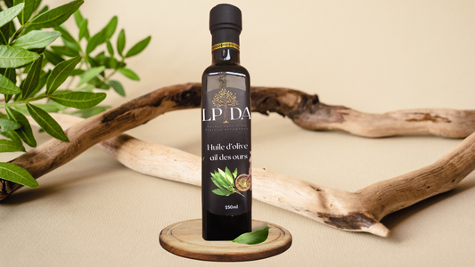 Huile d'olive à l'ail des ours 🌿 250ml