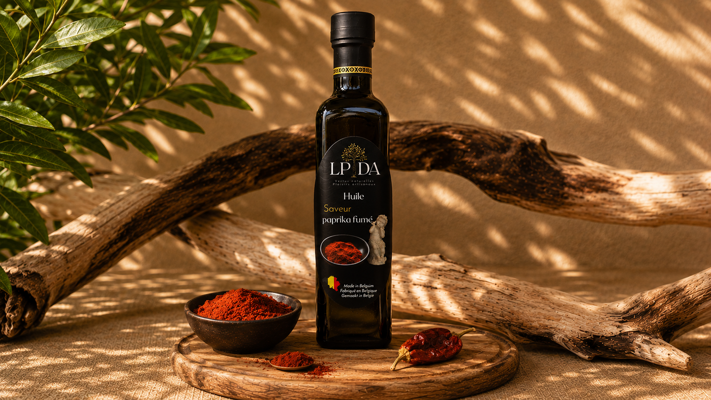 Olive oil with paprika – Sweet and slightly smoky flavor